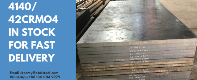 4140 plate supplier for Bohler / Uddeholm 4140 steel plate stock for sale