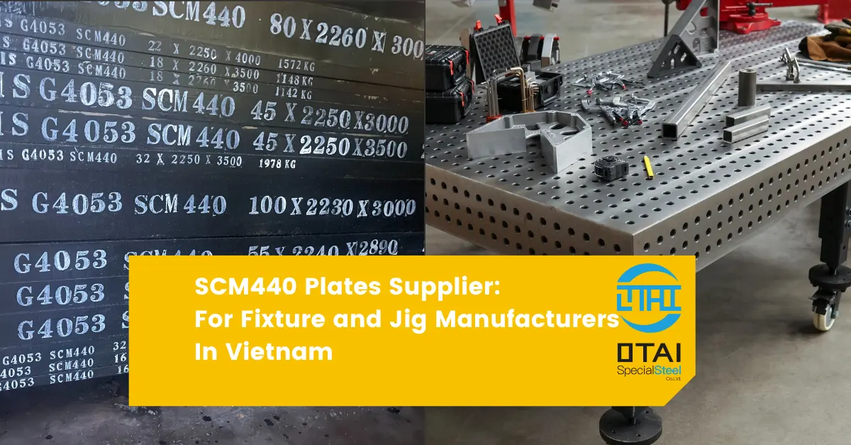 SCM440 plate supplier for fixture and jigs